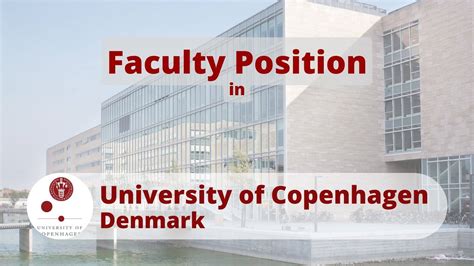 copenhagen university jobs